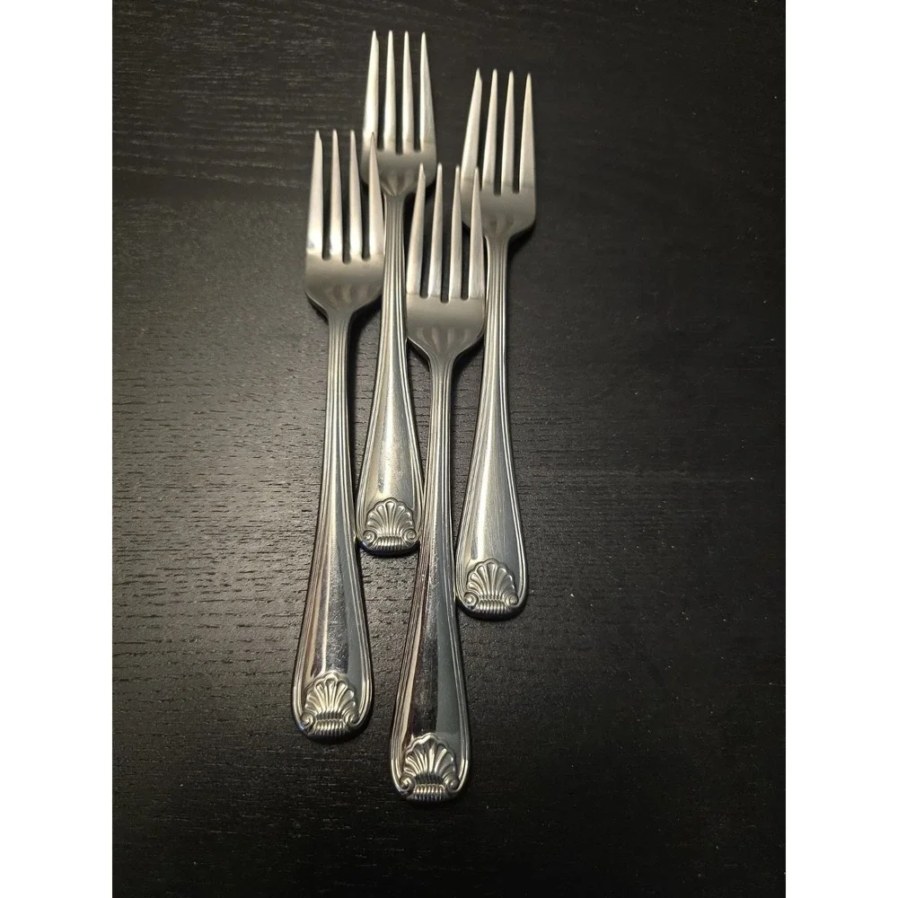 4 - Gorham GORHAM SHELL Glossy 18/10 Stainless Vietnam Flatware 7